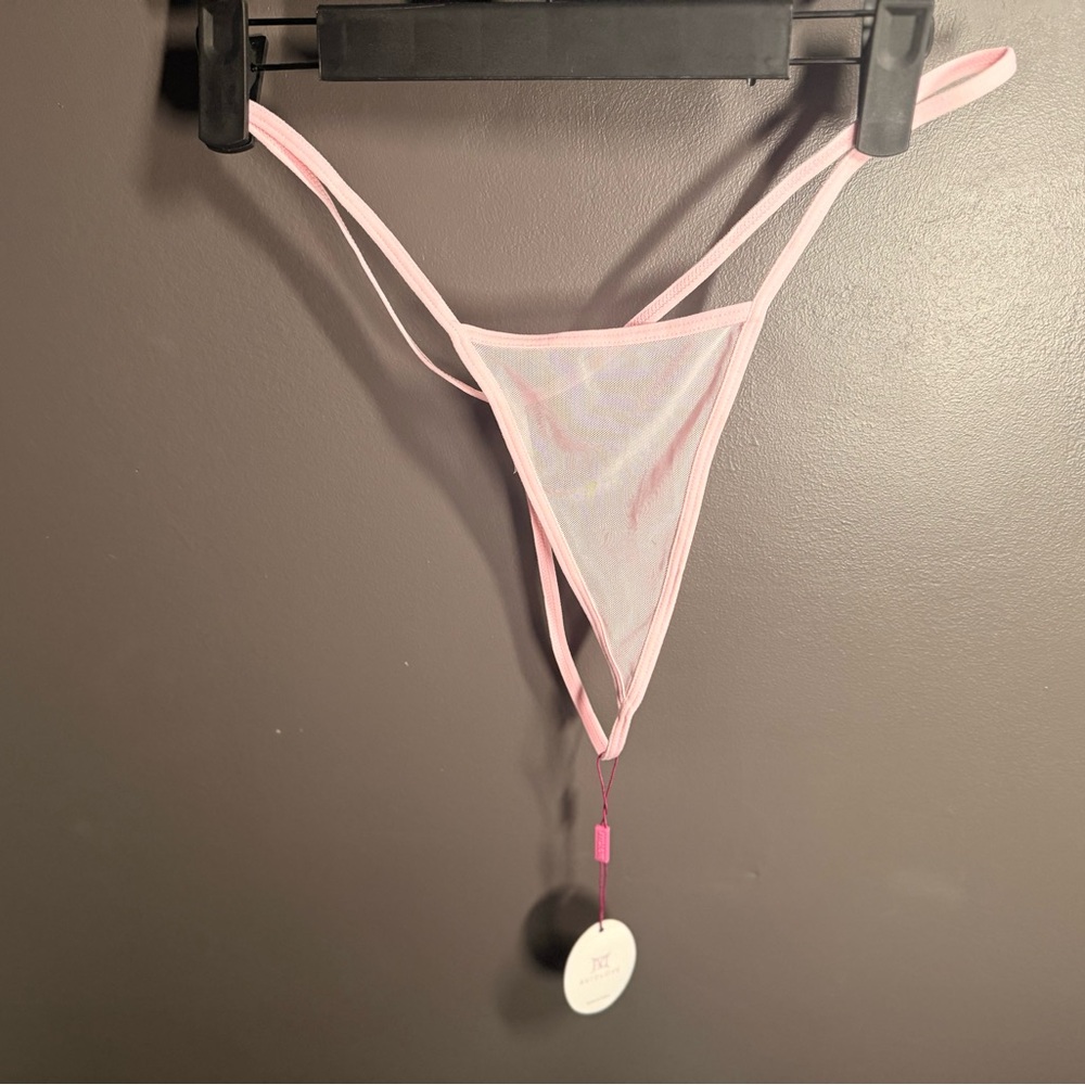 Sheer Pink Women's Thong